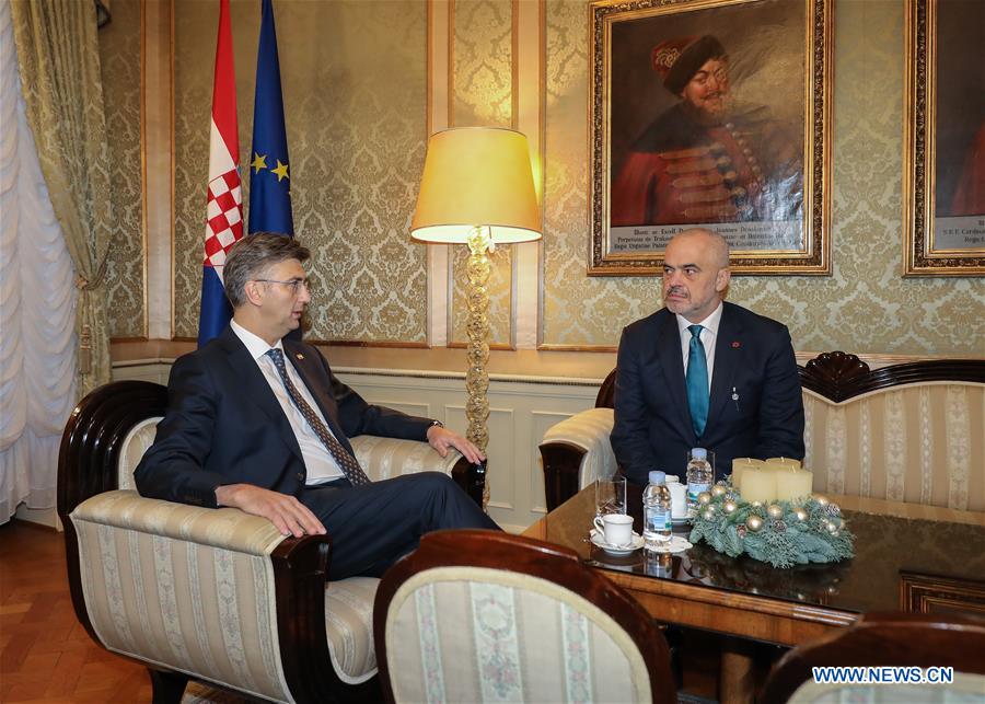 CROATIA-ZAGREB-CEI-SUMMIT