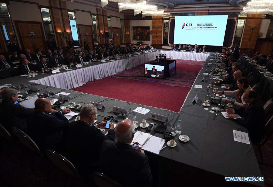 CROATIA-ZAGREB-CEI-SUMMIT