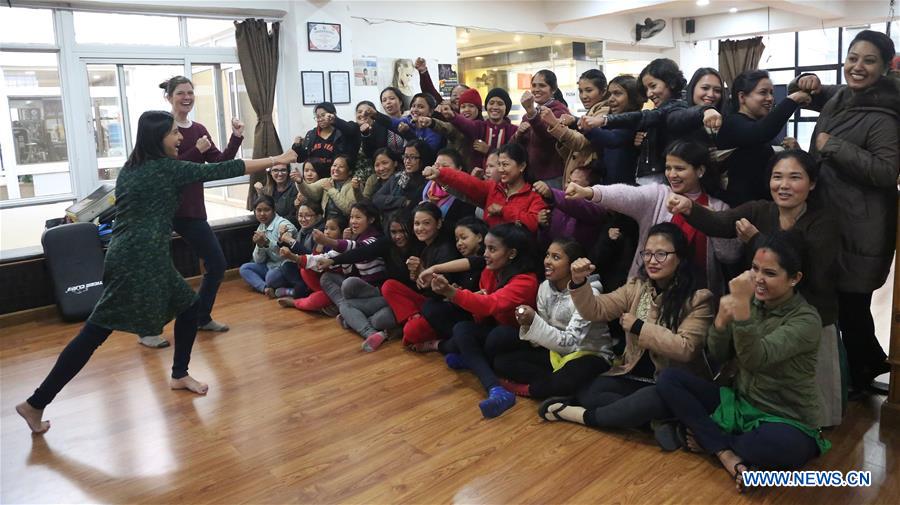 Selfdefense program for women launched in Nepal Xinhua English.news.cn
