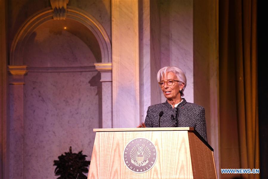 U.S.-WASHINGTON D.C.-IMF CHIEF-SPEECH