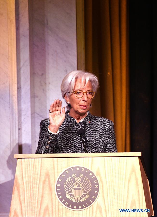U.S.-WASHINGTON D.C.-IMF CHIEF-SPEECH