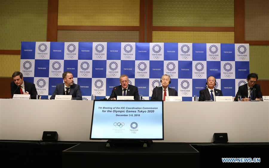 (SP)JAPAN-TOKYO-IOC-COORDINATION COMMISSION-PRESS CONFERENCE