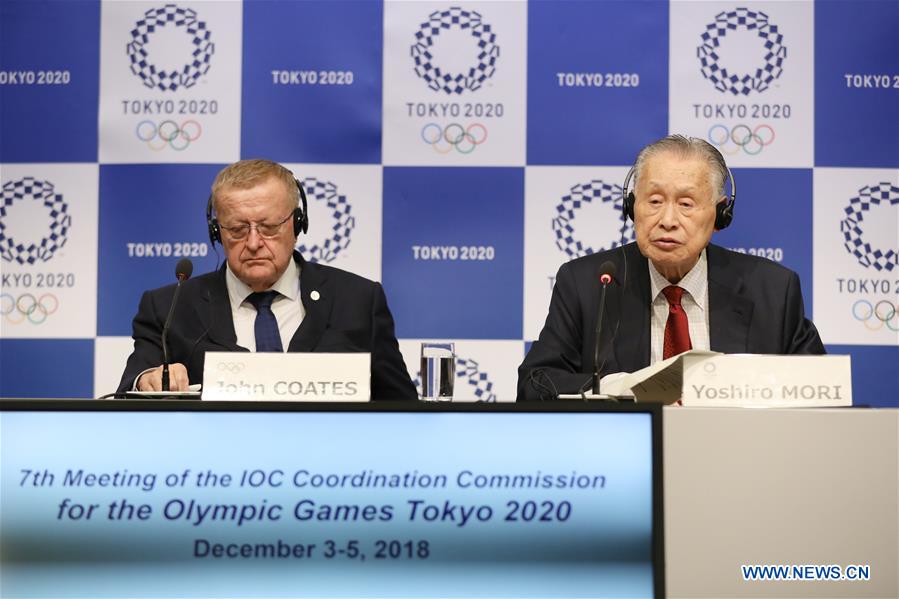 (SP)JAPAN-TOKYO-IOC-COORDINATION COMMISSION-PRESS CONFERENCE
