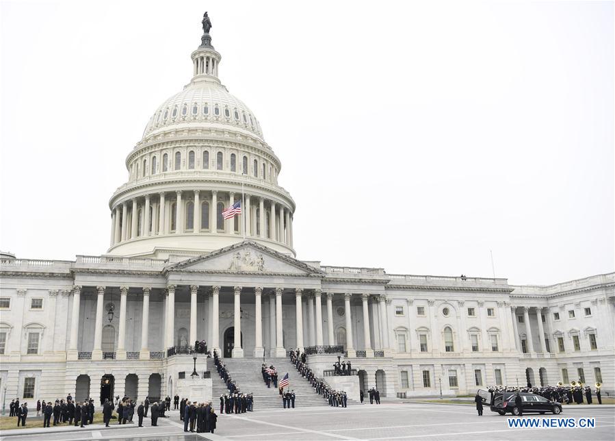 U.S.-WASHINGTON D.C.-GEORGE H.W. BUSH-STATE FUNERAL