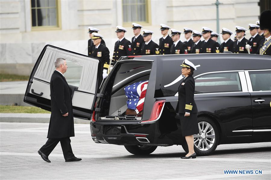 U.S.-WASHINGTON D.C.-GEORGE H.W. BUSH-STATE FUNERAL