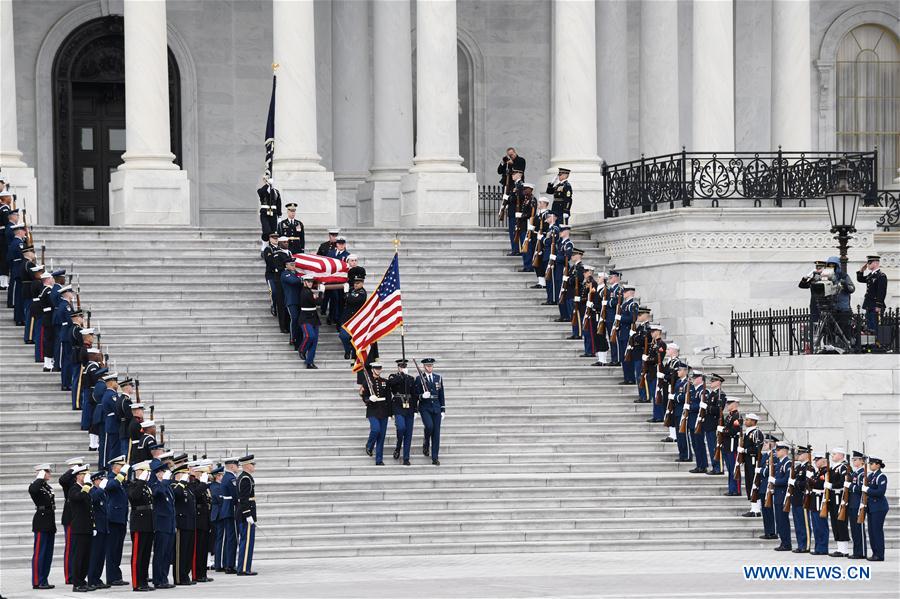U.S.-WASHINGTON D.C.-GEORGE H.W. BUSH-STATE FUNERAL