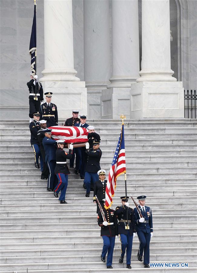 U.S.-WASHINGTON D.C.-GEORGE H.W. BUSH-STATE FUNERAL