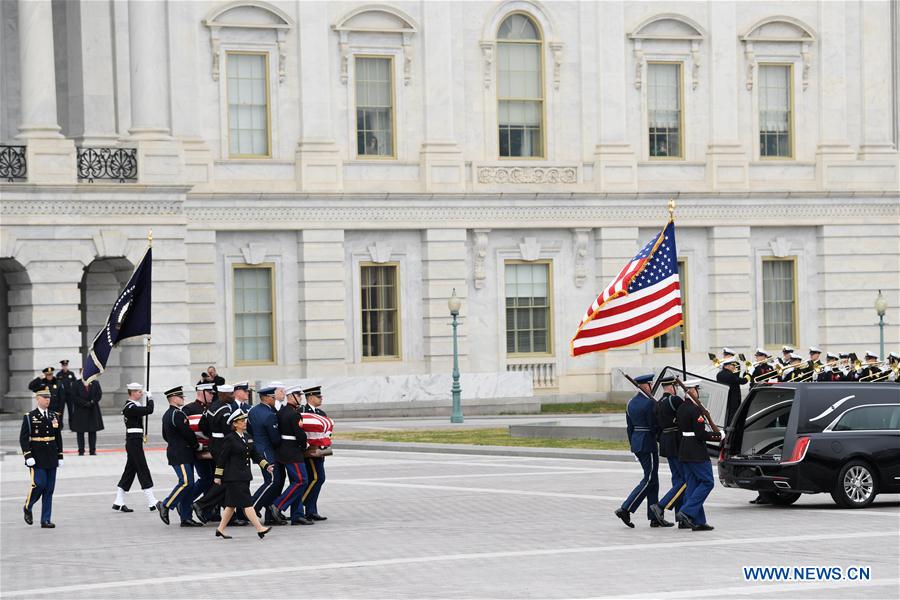 U.S.-WASHINGTON D.C.-GEORGE H.W. BUSH-STATE FUNERAL