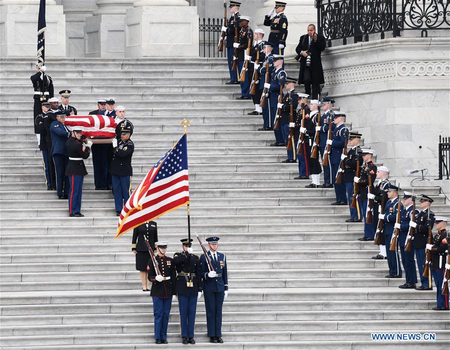 U.S.-WASHINGTON D.C.-GEORGE H.W. BUSH-STATE FUNERAL