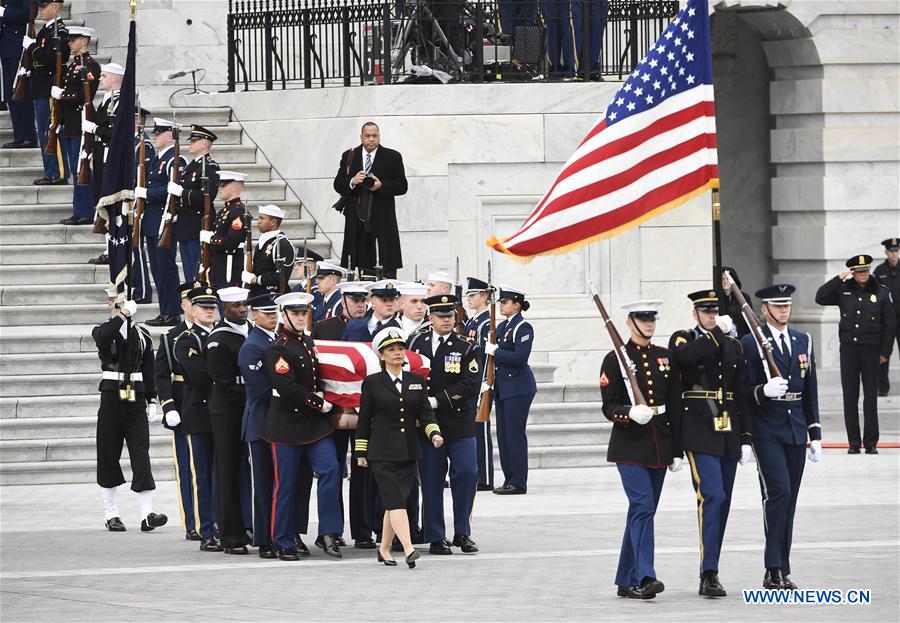 U.S.-WASHINGTON D.C.-GEORGE H.W. BUSH-STATE FUNERAL