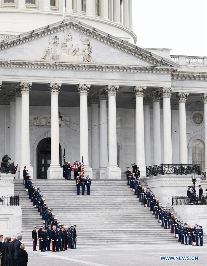 U.S.-WASHINGTON D.C.-GEORGE H.W. BUSH-STATE FUNERAL