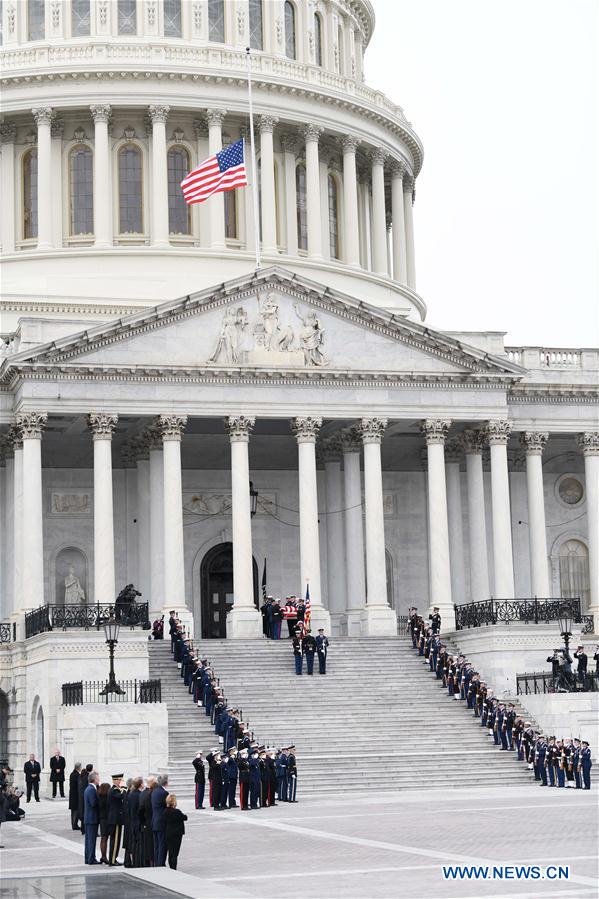 U.S.-WASHINGTON D.C.-GEORGE H.W. BUSH-STATE FUNERAL