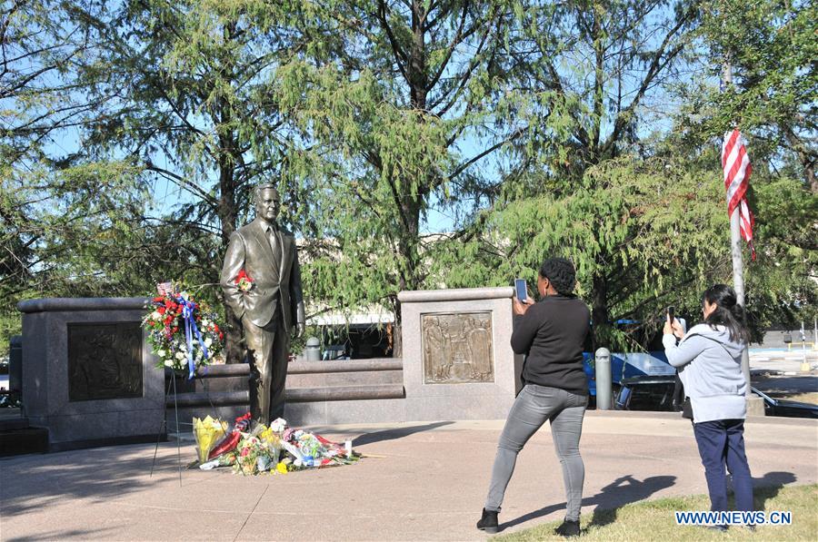 U.S.-HOUSTON-GEORGE H.W. BUSH-MOURNING