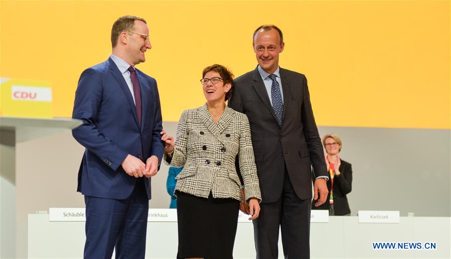 GERMANY-HAMBURG-CDU-KRAMP-KARRENBAUER