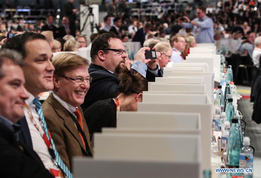 GERMANY-HAMBURG-CDU-PARTY CONFERENCE-KRAMP-KARRENBAUER
