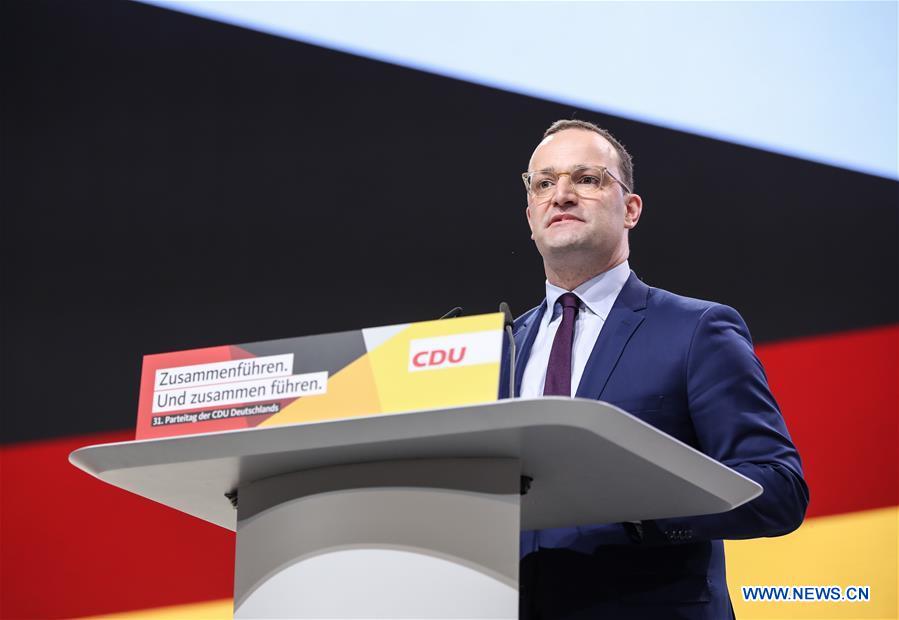 GERMANY-HAMBURG-CDU-PARTY CONFERENCE-KRAMP-KARRENBAUER