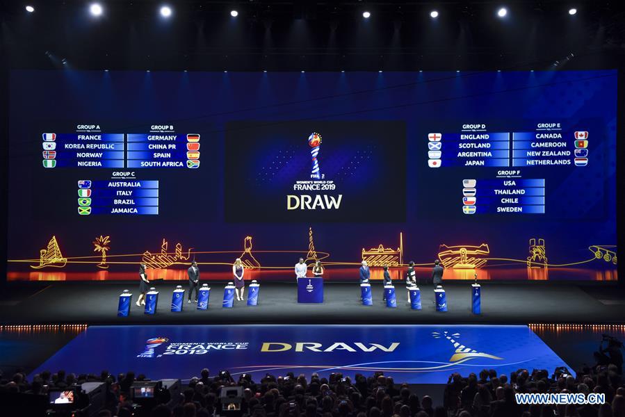 (SP)FRANCE-BOULOGNE-BILLANCOURT-2019 FIFA WOMEN'S WORLD CUP-DRAW