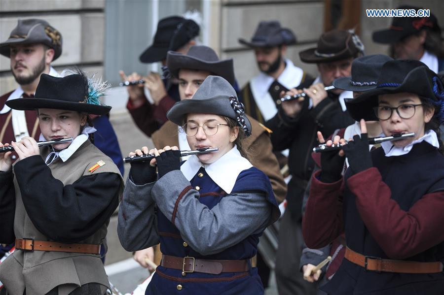 SWITZERLAND-GENEVA-L'ESCALADE-CELEBRATION