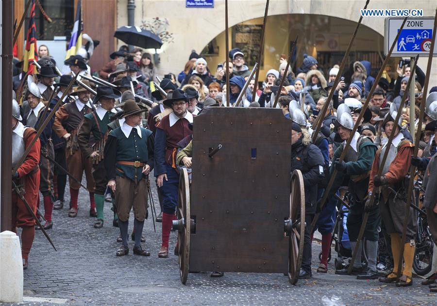 SWITZERLAND-GENEVA-L'ESCALADE-CELEBRATION