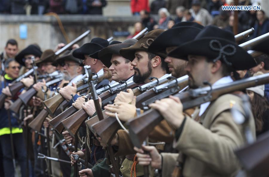 SWITZERLAND-GENEVA-L'ESCALADE-CELEBRATION