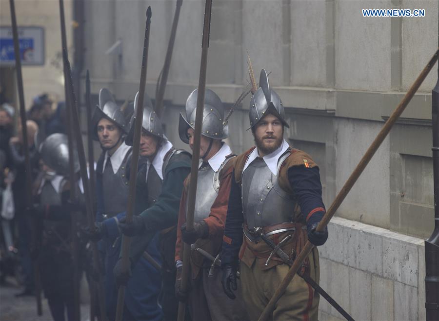 SWITZERLAND-GENEVA-L'ESCALADE-CELEBRATION