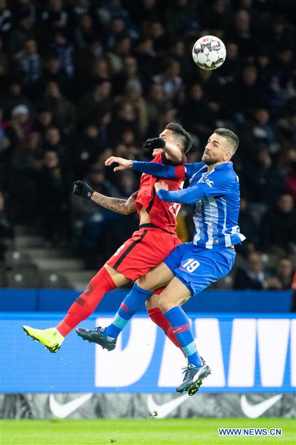 (SP)GERMANY-BERLIN-SOCCER-BUNDESLIGA-HERTHA VS FRANKFURT