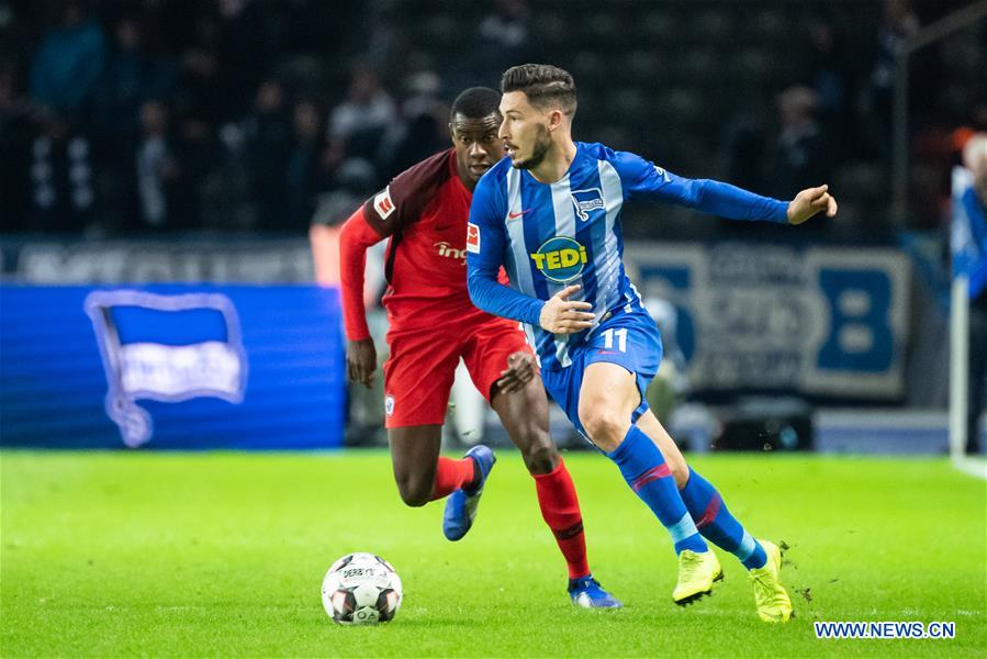 (SP)GERMANY-BERLIN-SOCCER-BUNDESLIGA-HERTHA VS FRANKFURT