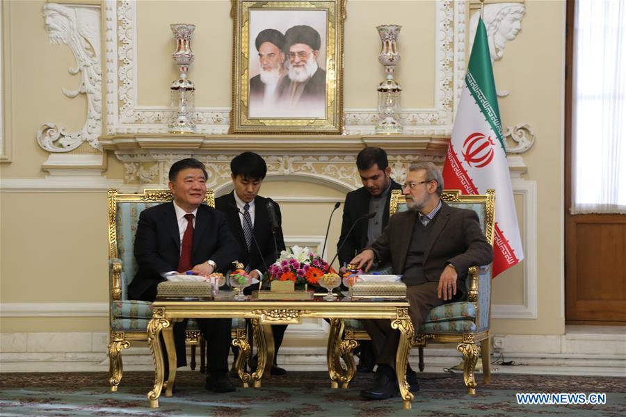 IRAN-TEHRAN-CHINA-CHEN ZHU-MEETING