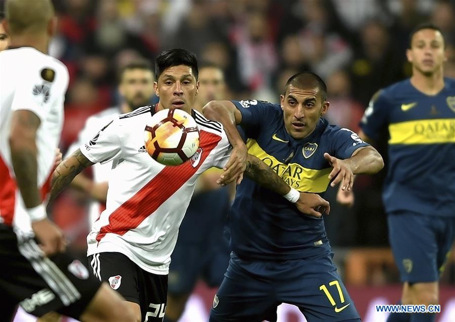 (SP)SPAIN-MADRID-SOCCER-COPA LIBERTADORES-RIVER PLATE VS BOCA JUNIORS