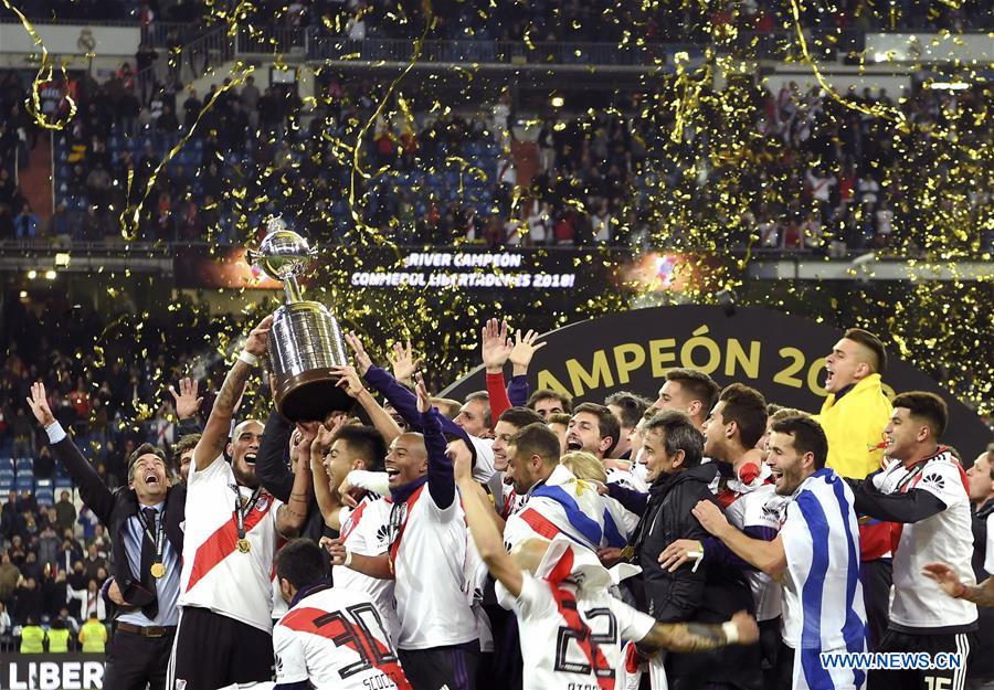 (SP)SPAIN-MADRID-SOCCER-COPA LIBERTADORES-RIVER PLATE VS BOCA JUNIORS