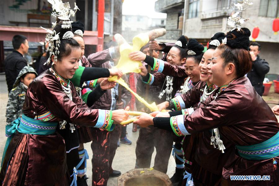 CHINA-GUIZHOU-NEW YEAR OF DONG ETHNIC GROUP (CN)