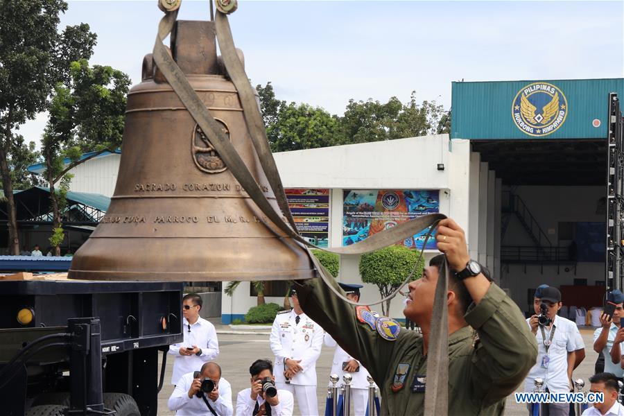 PHILIPPINES-MANILA-U.S.-CHURCH BELLS-RETURN