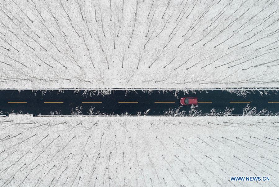 #CHINA-SHANDONG-SNOW SCENERY (CN) 