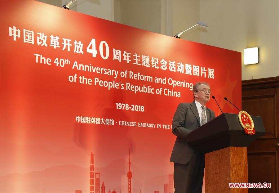 BRITAIN-LONDON-PHOTO EXHIBITION-CHINA'S REFORM AND OPENING UP-40TH ANNIVERSARY