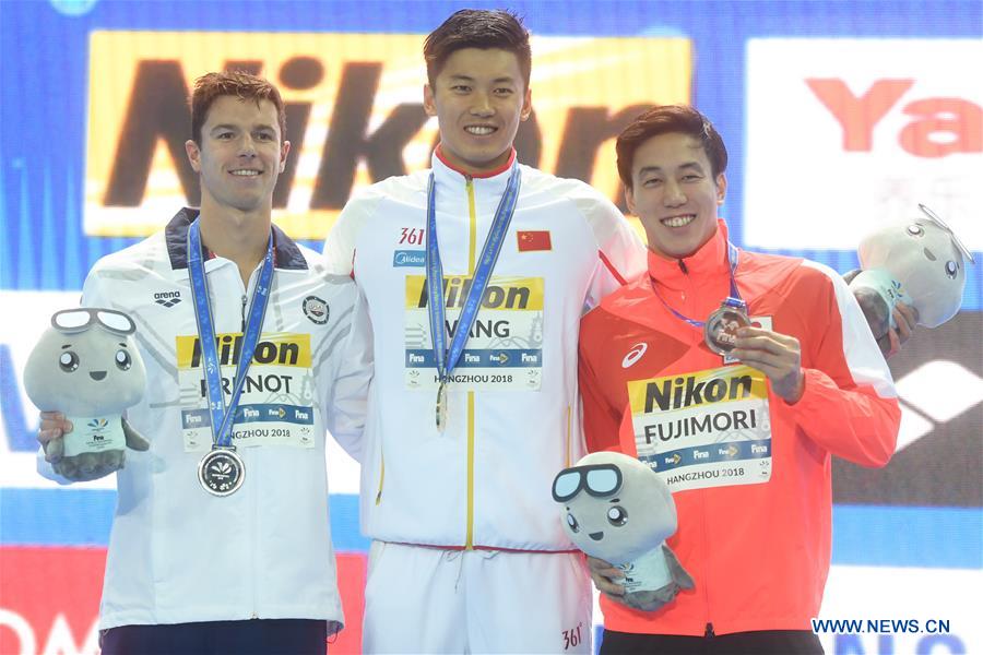 (SP)CHINA-HANGZHOU-SWIMMING-FINA-WORLD CHAMPIONSHIPS 25M-DAY 1(CN)