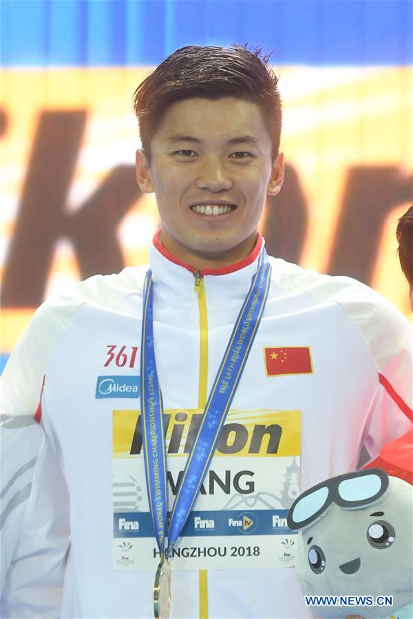 (SP)CHINA-HANGZHOU-SWIMMING-FINA-WORLD CHAMPIONSHIPS 25M-DAY 1(CN)