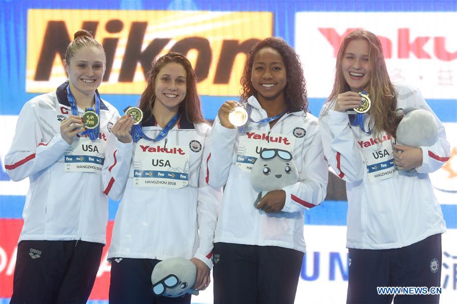 (SP)CHINA-HANGZHOU-SWIMMING-FINA-WORLD CHAMPIONSHIPS 25M-DAY 1(CN)