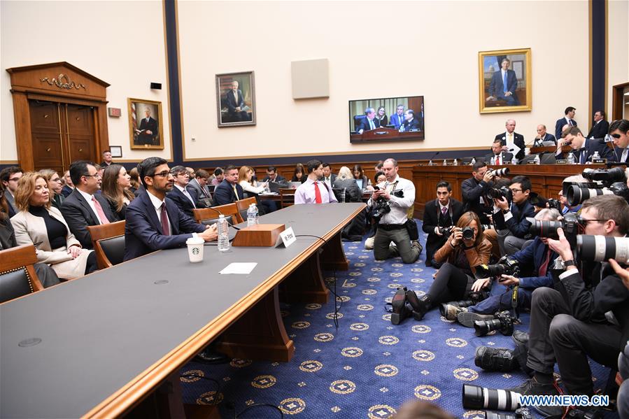 U.S.-WASHINGTON D.C.-GOOGLE-CEO-HEARING