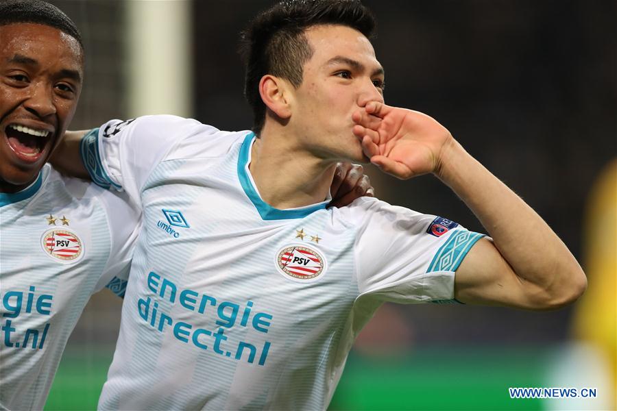 (SP)ITALY-MILAN-FOOTBALL-UEFA CHAMPIONS LEAGUE-INTER MILAN VS EINDHOVEN