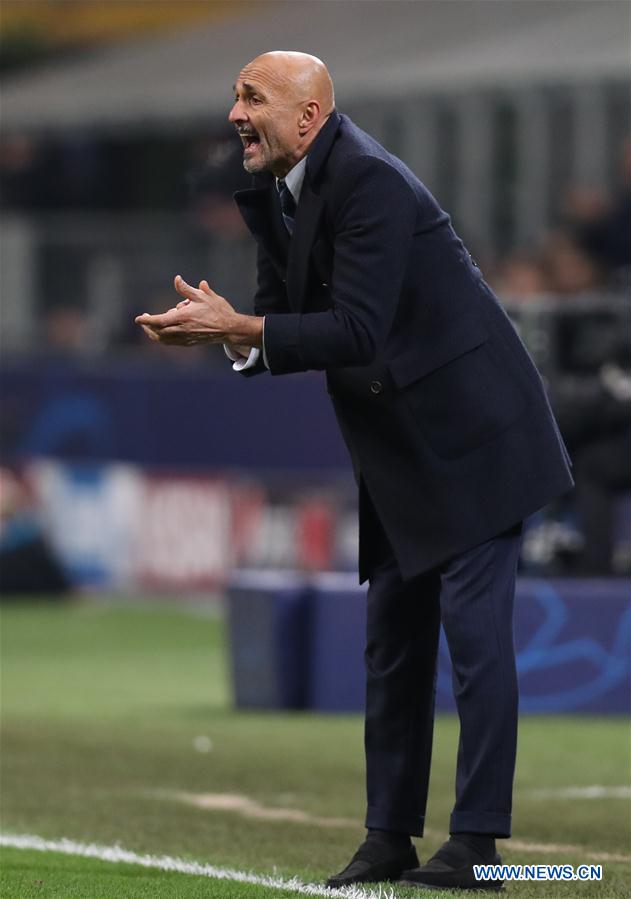 (SP)ITALY-MILAN-FOOTBALL-UEFA CHAMPIONS LEAGUE-INTER MILAN VS EINDHOVEN