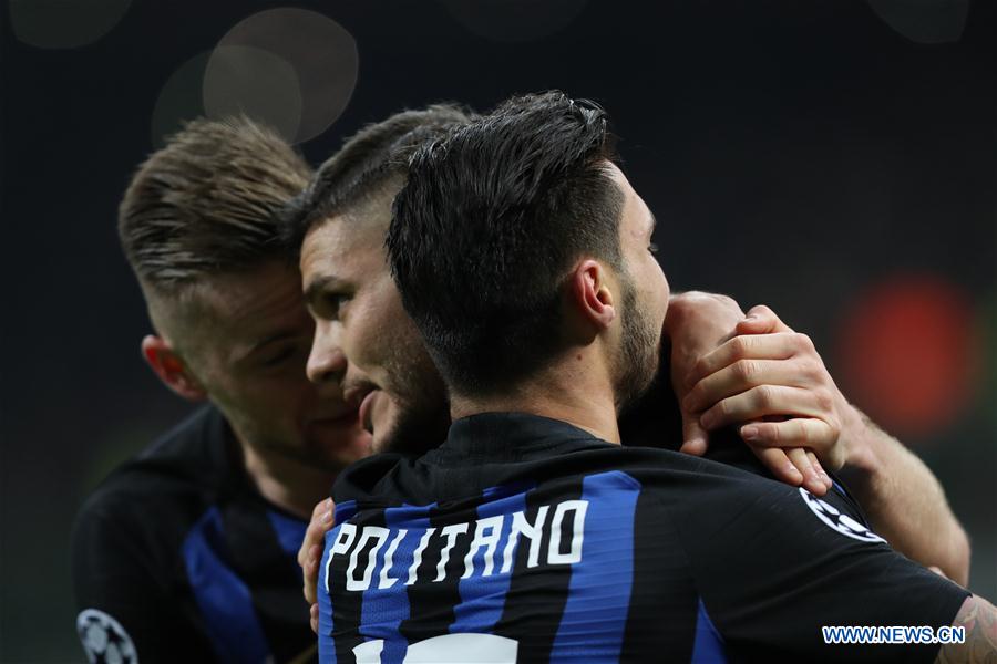 (SP)ITALY-MILAN-FOOTBALL-UEFA CHAMPIONS LEAGUE-INTER MILAN VS EINDHOVEN