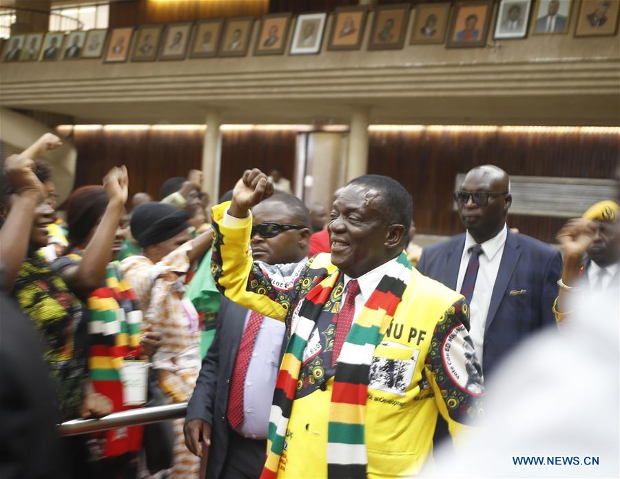 ZIMBABWE-HARARE-MNANGAGWA-ZANU PF