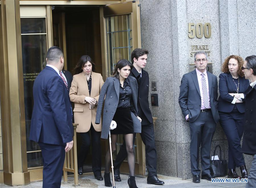 U.S.-NEW YORK-MICHAEL COHEN-SENTENCE