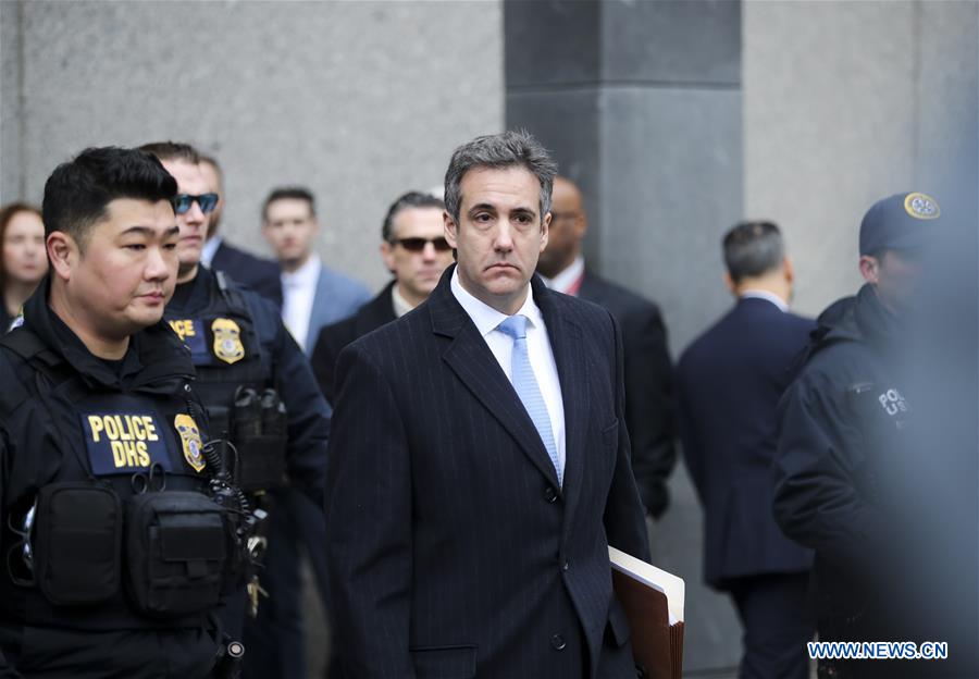 U.S.-NEW YORK-MICHAEL COHEN-SENTENCE