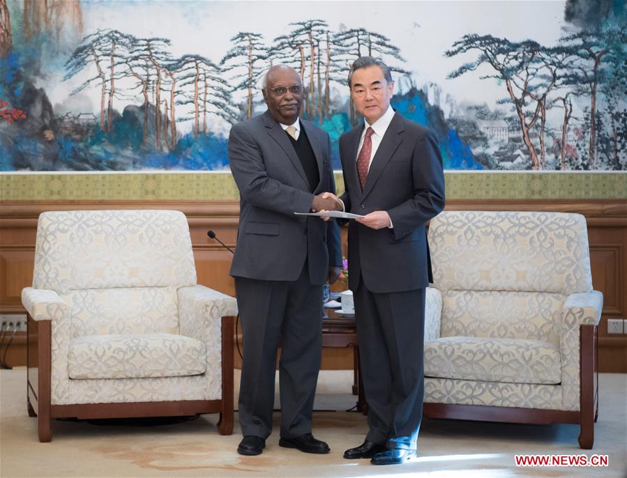 CHINA-BEIJING-WANG YI-AFRICAN UNION-REPRESENTATIVE-MEETING (CN)