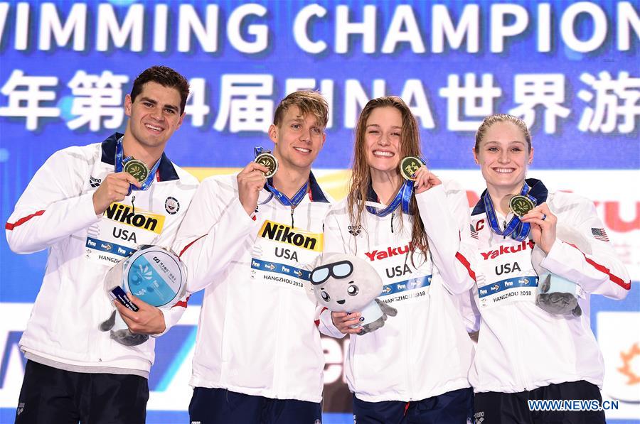 (SP)CHINA-HANGZHOU-SWIMMING-FINA-WORLD CHAMPIONSHIPS 25M-DAY 3(CN)