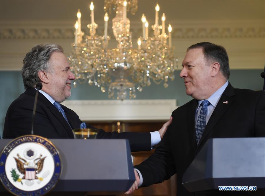 US-WASHINGTON-POMPEO-GREECE-PRESS CONFERENCE