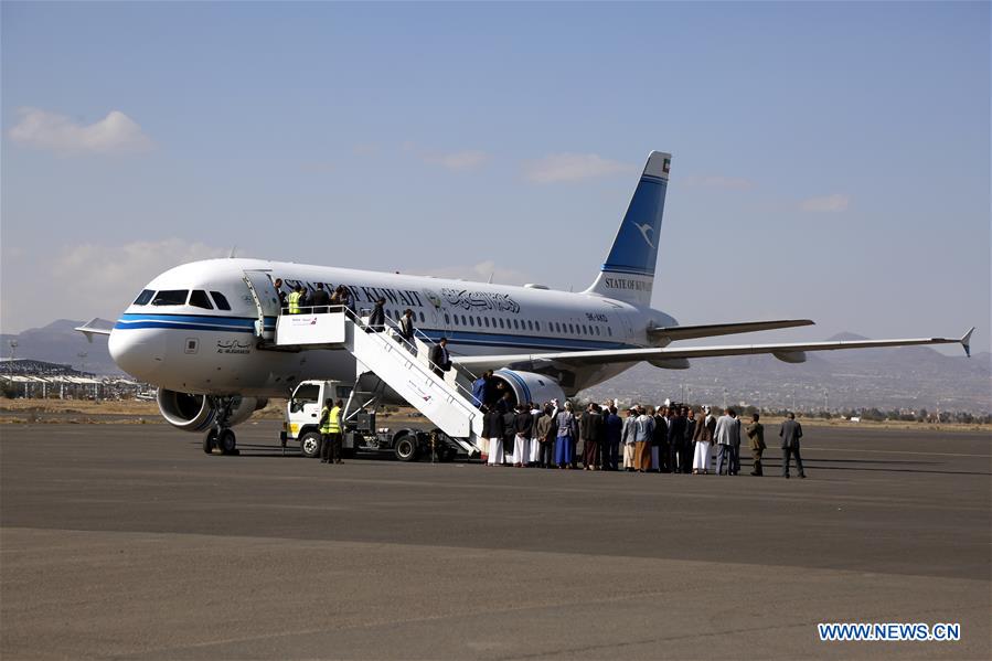 YEMEN-SANAA-HOUTHI DELEGATION-RETURN