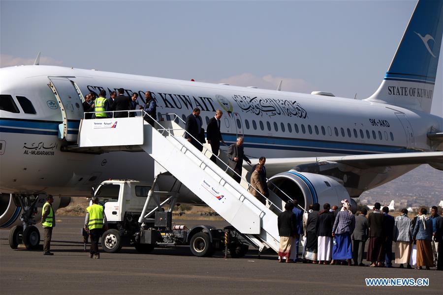 YEMEN-SANAA-HOUTHI DELEGATION-RETURN