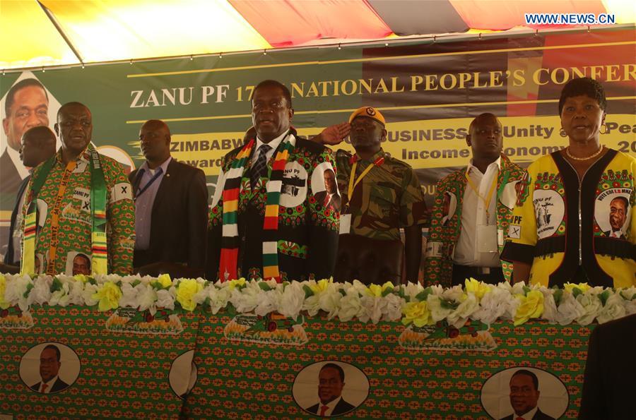 ZIMBABWE-MATABELELAND SOUTH-RULING PARTY-CONFERENCE-MNANGAGWA